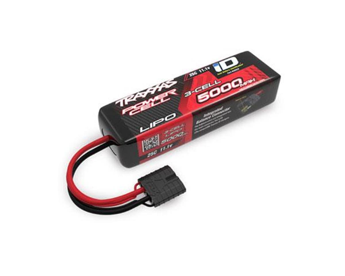 5000mAh 11.1V 25C 3S Power Cell LiPo Battery Pack with Traxxas ID Plug (TRA2832X)