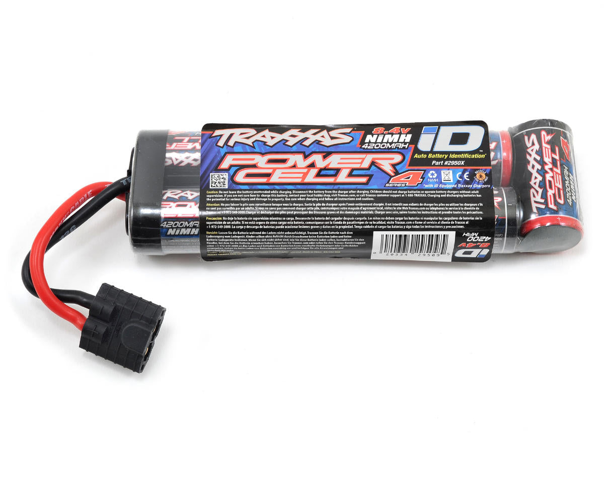 4200mAh 8.4V 7-Cell Flat Power Cell Long NiMH Battery Pack (TRA2950X)