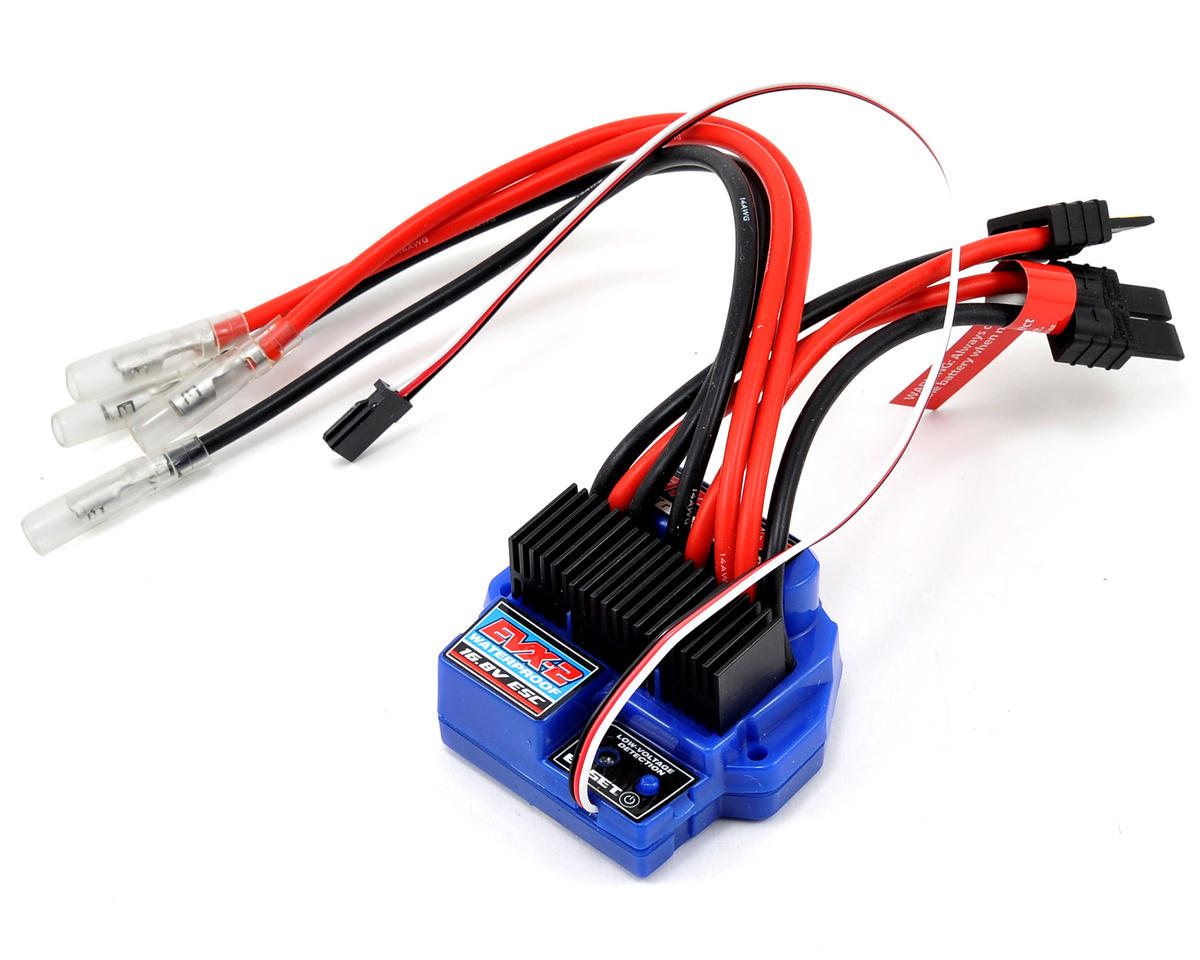 EVX-2 Waterproof Dual-Motor Brushed ESC (TRA3019R)