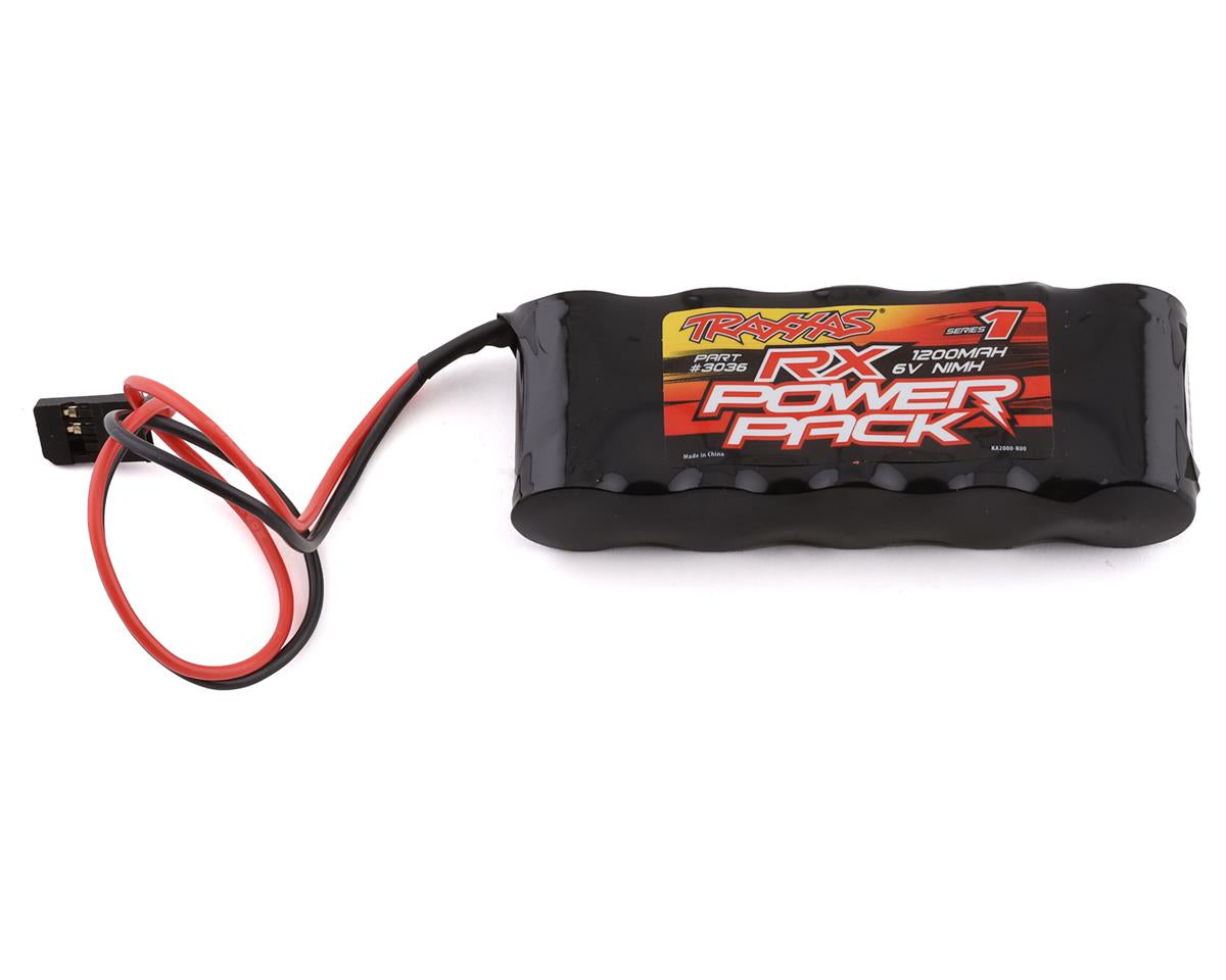 1100mAh 6V 5-Cell Flat NiMH Receiver Battery Pack for Jato (TRA3036)