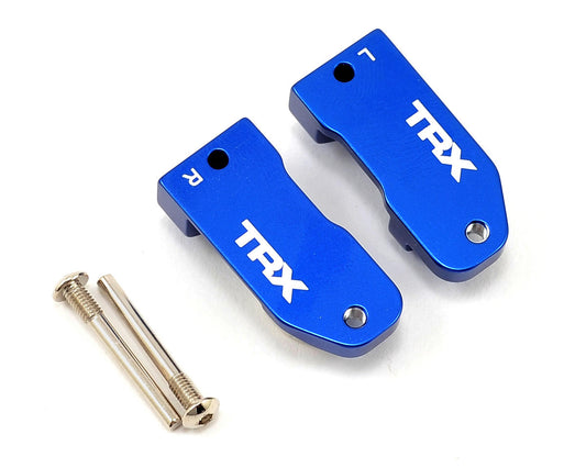 Aluminum Caster Blocks 30-Degree Blue for Drag Slash/Nitro Slash/Rustler/Slash/Stampede (2) (TRA3632A)