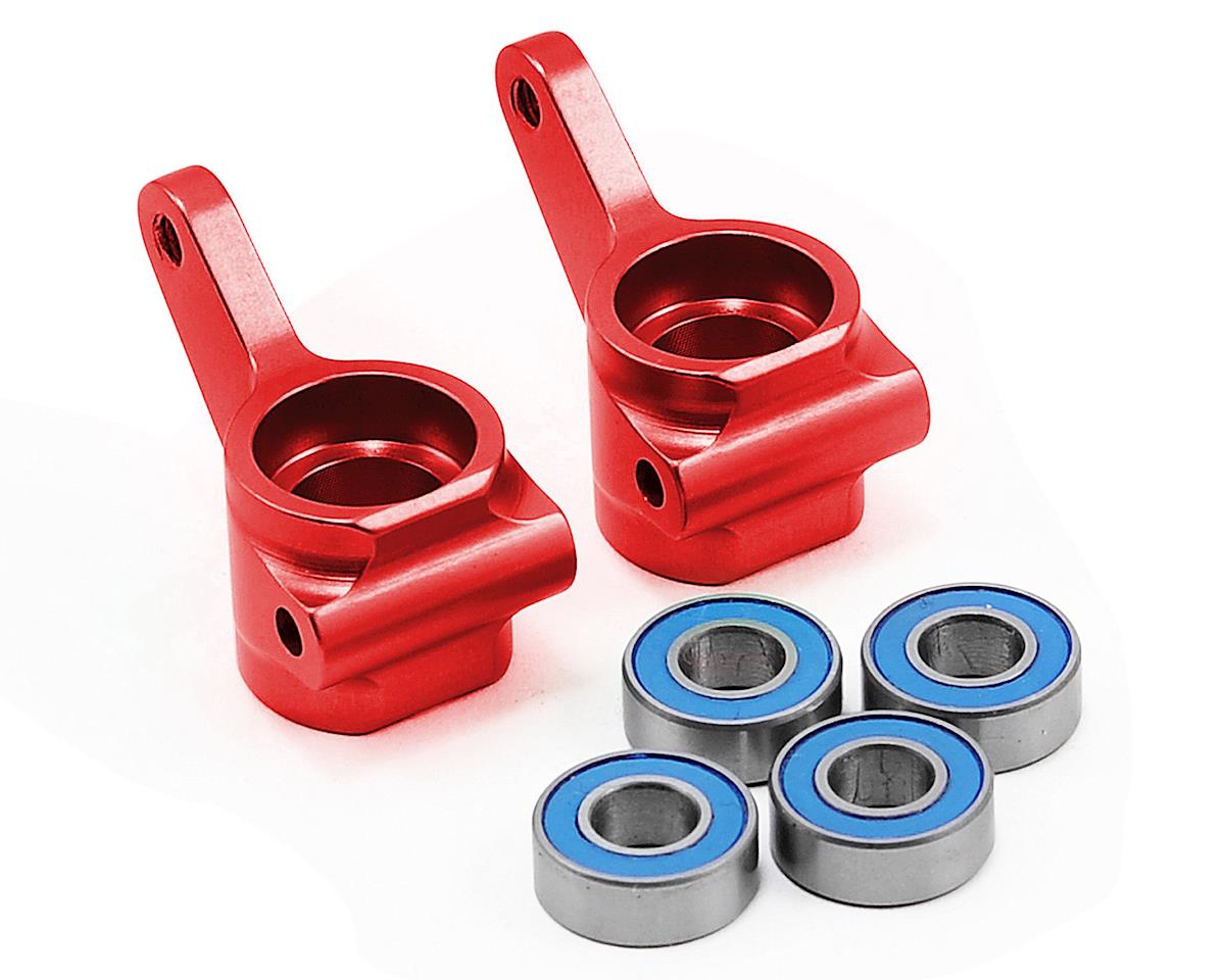 Aluminum Steering Blocks with Ball Bearings for Bandit/Drag Slash/Nitro Slash/Rustler/Slash/Stampede (2) (TRA3636X)