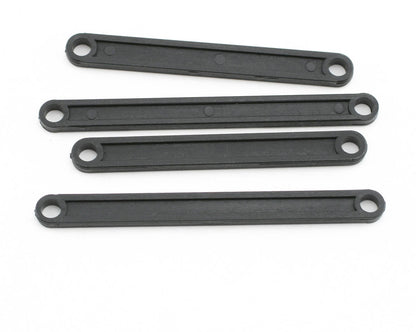 Front and Rear Plastic Camber Link Set Black for Rustler/Stampede (TRA3641)