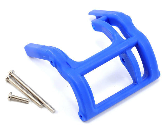 Wheelie Bar Mount Blue with Hardware for Bandit/Rustler/Slash/Stampede (TRA3677X)
