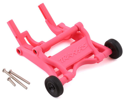 Wheelie Bar Mount Pink with Hardware for Bandit/Rustler/Slash/Stampede (TRA3678P)