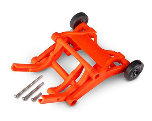 Wheelie Bar Mount Orange with Hardware for Bandit/Rustler/Slash/Stampede (TRA3678T)