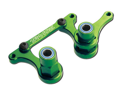 Aluminum Bellcrank Set Green with Bearings for Bandit/Drag Slash/Nitro Slash/Rustler/Slash (TRA3743G)