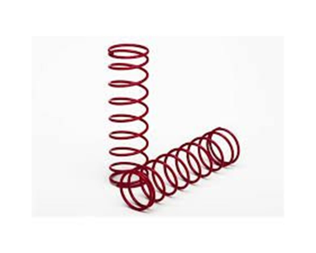 Shock Springs Red for Long Ultra Shocks (2) (TRA3758R)