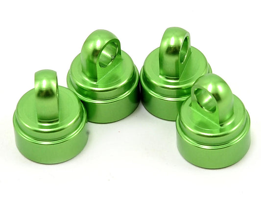 Aluminum Shock Caps Green for Ultra Shocks (4) (TRA3767G)