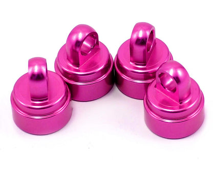 Aluminum Shock Caps Pink for Ultra Shocks (4) (TRA3767P)