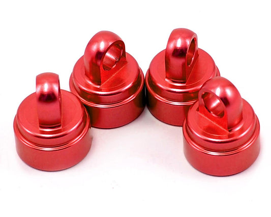 Aluminum Shock Caps Red for Ultra Shocks (4) (TRA3767X)