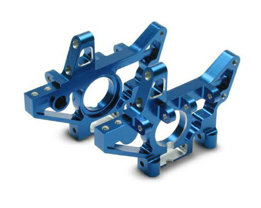 Aluminum Rear Bulkheads Blue for E-Maxx/T-Maxx (2) (TRA4929X)