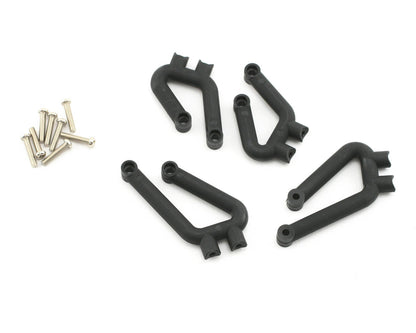 Front and Rear Bumper Mounts with Hardware for E-Maxx/T-Maxx (TRA4936)