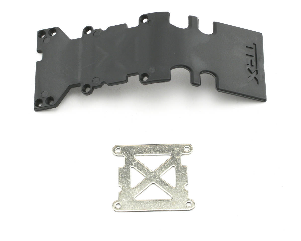 Rear Skid Plate Black for E-Maxx/T-Maxx (TRA4938)