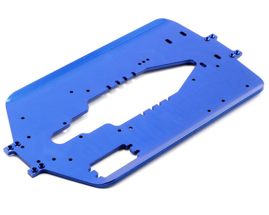 Aluminum Long Wheelbase Chassis 4mm Blue for T-Maxx (TRA5122X)