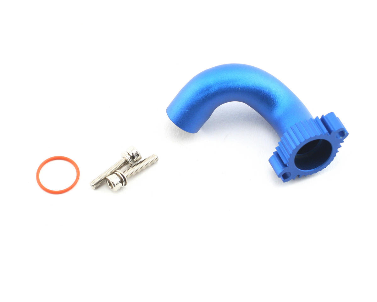 Aluminum Exhaust Header with Blue for TRX 2.5 (TRA5287)