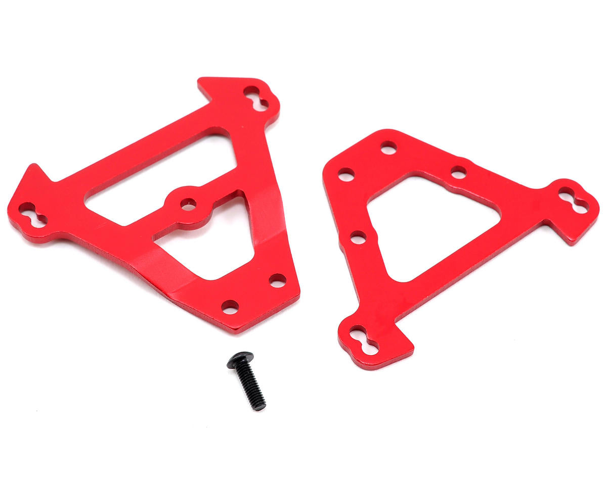Aluminum Front and Rear Bulkhead Tie Bar Red for E-Revo 2.0/Revo/Summit (TRA5323R)