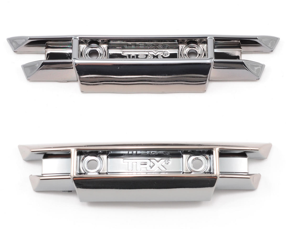 Front and Rear Bumper Set Black Chrome for Revo (TRA5335X)