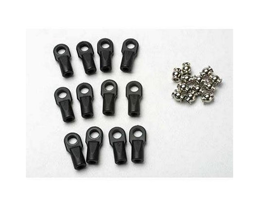 Large Rod Ends with Hollow Balls for Drag Slash/Nitro Slash/Revo/Slash/Stampede (12) (TRA5347)