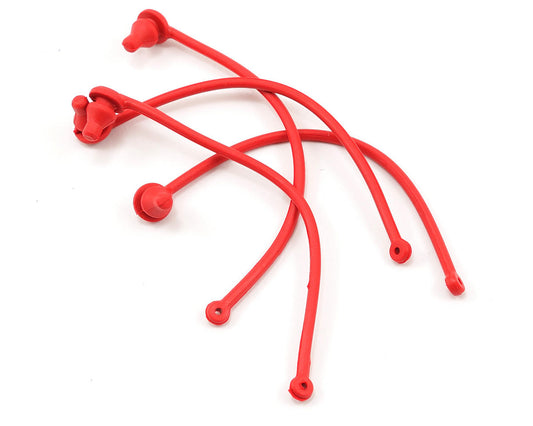 Body Clip Retainer Set Red (4) (TRA5752)