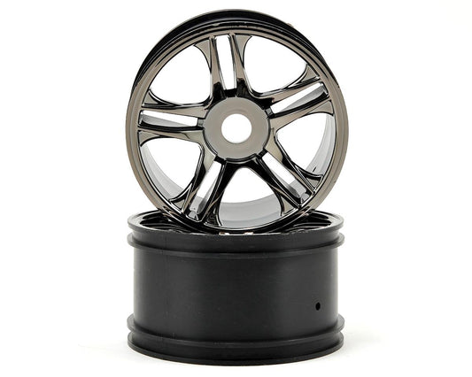 Split-Spoke Black Chrome Rear Wheels for XO-1 (2) (TRA6476)