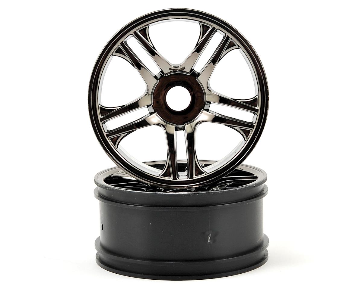 Split-Spoke Black Chrome Front Wheels for XO-1 (2) (TRA6478)