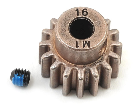 Pinion Gear 5mm Bore Mod1.0 16T for E-Revo 2.0/Maxx/Sledge/X-Maxx/XO-1/XRT (TRA6489X)