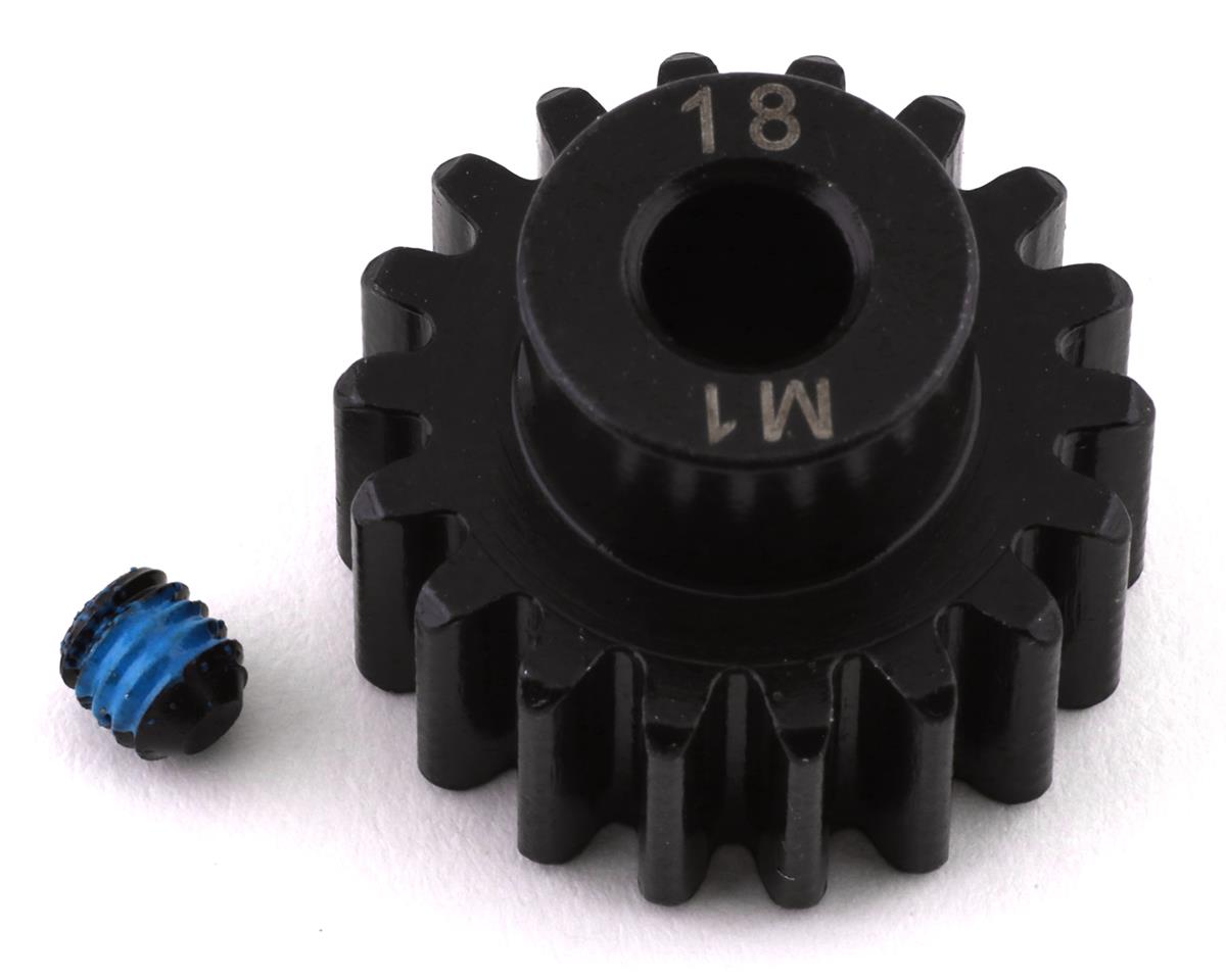 Pinion Gear 5mm Bore Mod1.0 18T for E-Revo 2.0/Maxx/Sledge (TRA6491R)