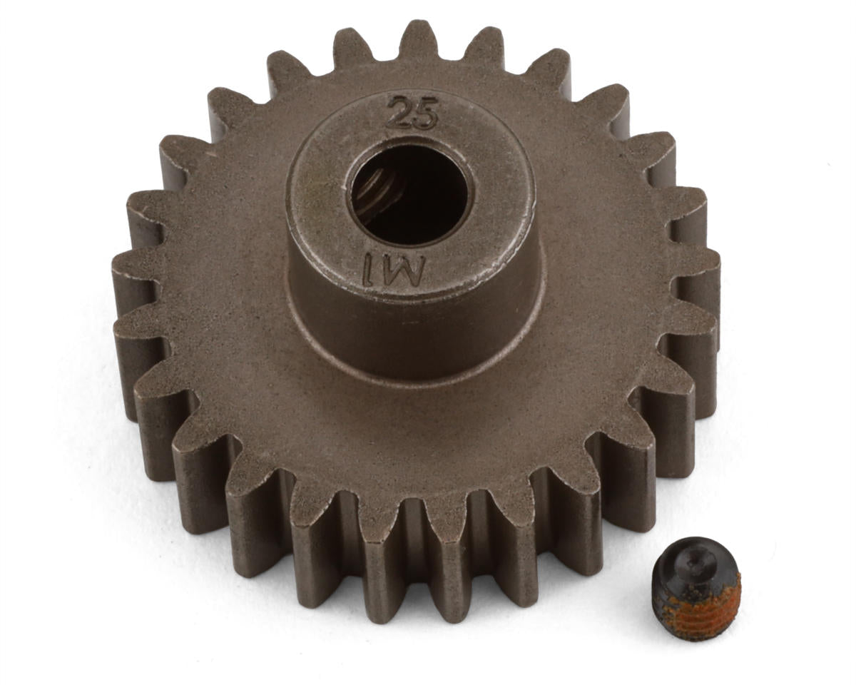 Pinion Gear 5mm Bore Mod1.0 25T for E-Revo 2.0/Maxx/Sledge/X-Maxx/XO-1/XRT (TRA6492X)