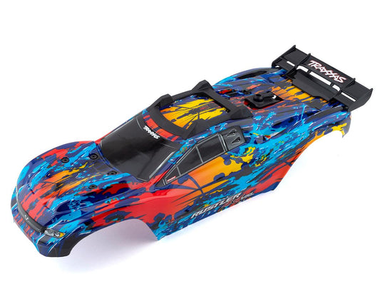 VXL 4x4 Prepainted Red Body with Clipless Mounting for Rustler 4x4 (TRA6717R)