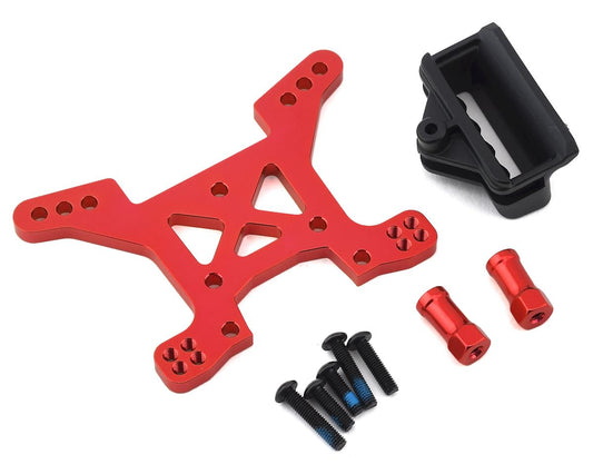 Aluminum Front Shock Tower Red for Hoss/Rustler 4x4 (TRA6739R)