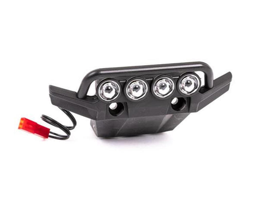 Front Bumper with LED Lights for Rustler 4x4 (TRA6791)