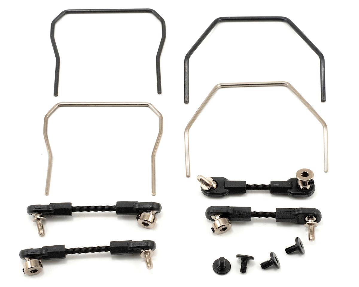 Complete Front and Rear Sway Bar Kit for Hoss/Rally/Slash 4x4/Stampede 4x4 (TRA6898)