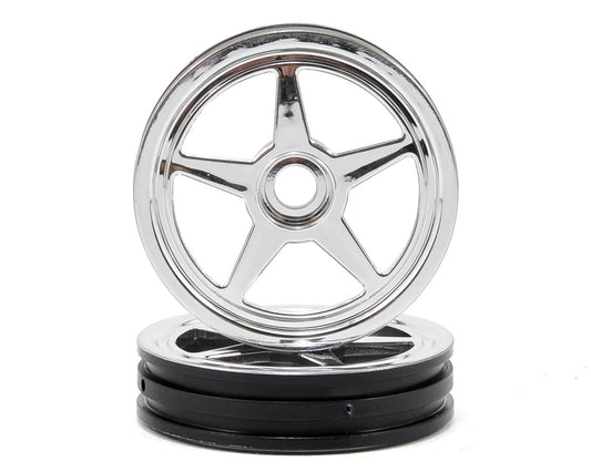 5-Spoke Front Chrome Wheels for Funny Car (2) (TRA6974)