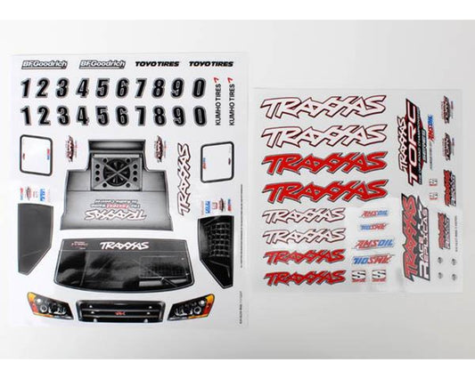 Decal Sheet for 1/16 Slash (TRA7013X)
