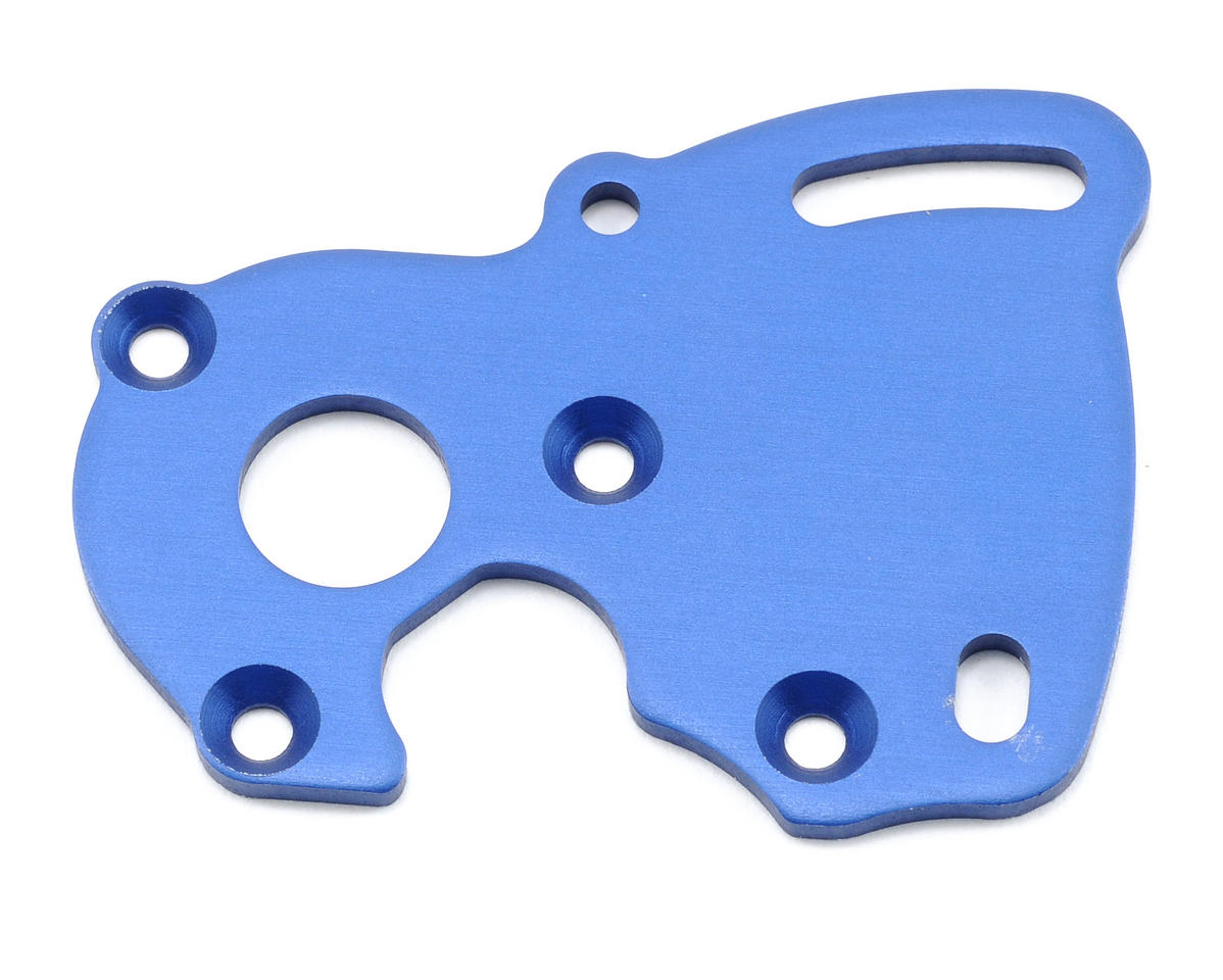 Aluminum Motor Plate Blue for 1/16 E-Revo/Mustang/Rally/Slash/Summit (TRA7090)