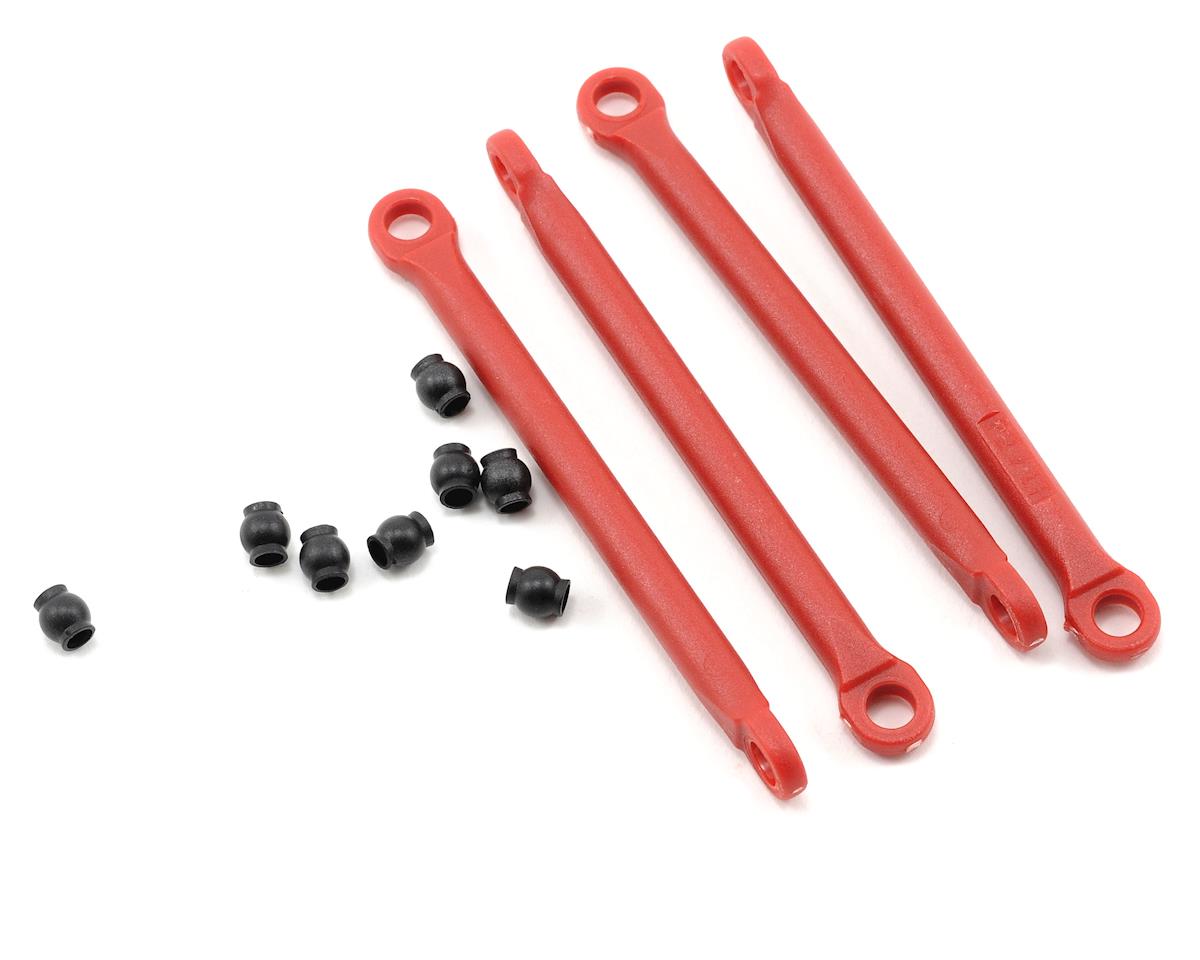 Push Rods Red for 1/16 E-Revo/Summit (4) (TRA7118)