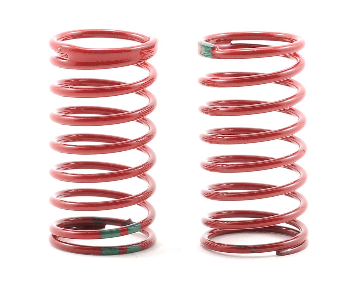 Red GTR Shock Springs Double Green/0.88 Rate for 1/16 Slash (2) (TRA7141)