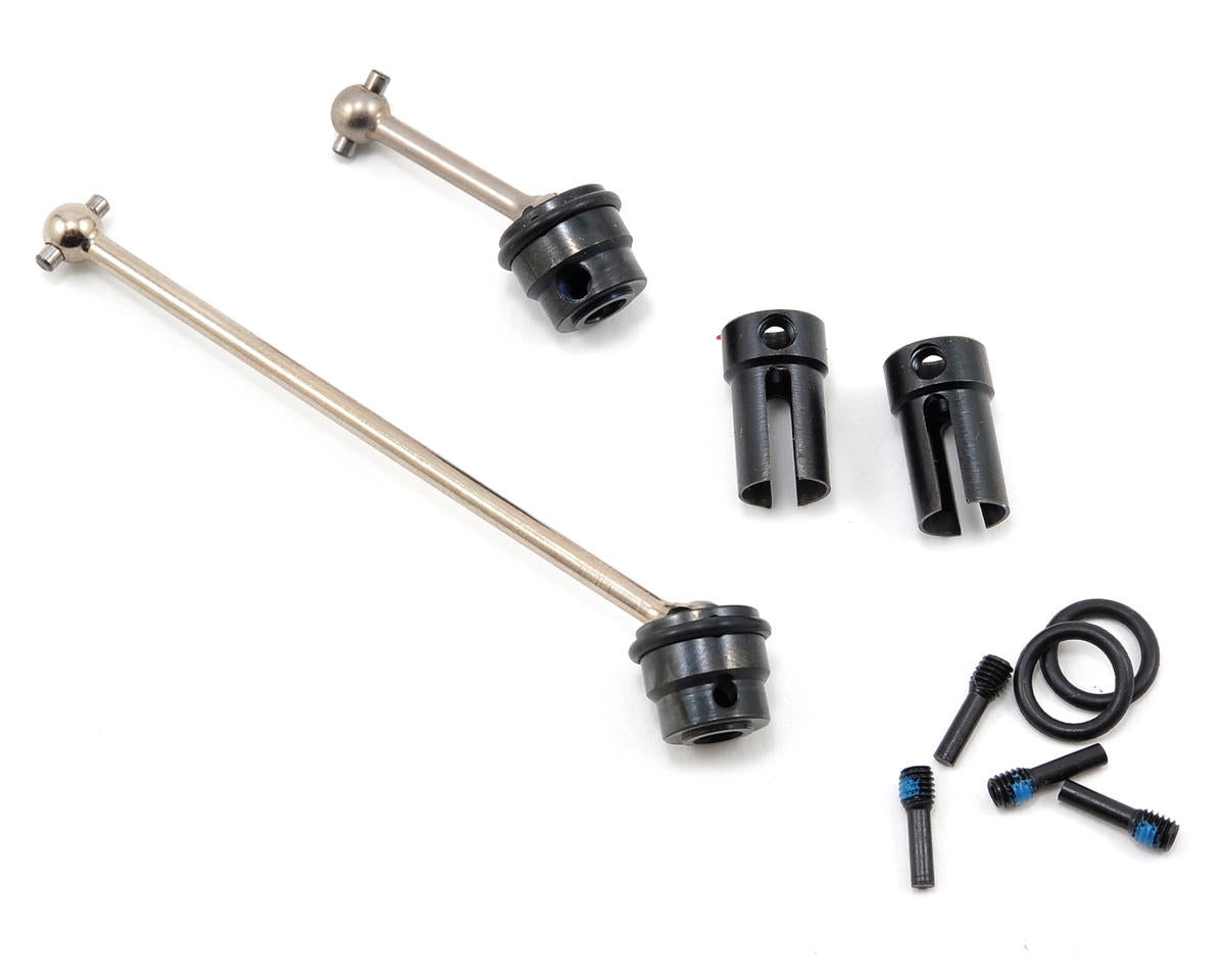 Steel Center CV Driveshafts for 1/16 E-Revo/Mustang/Rally/Slash/Summit (2) (TRA7250R)