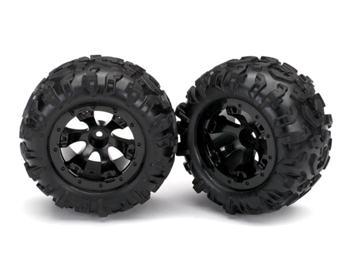 Canyon AT Premounted Tires with Black Geode Wheels (2) (TRA7277)