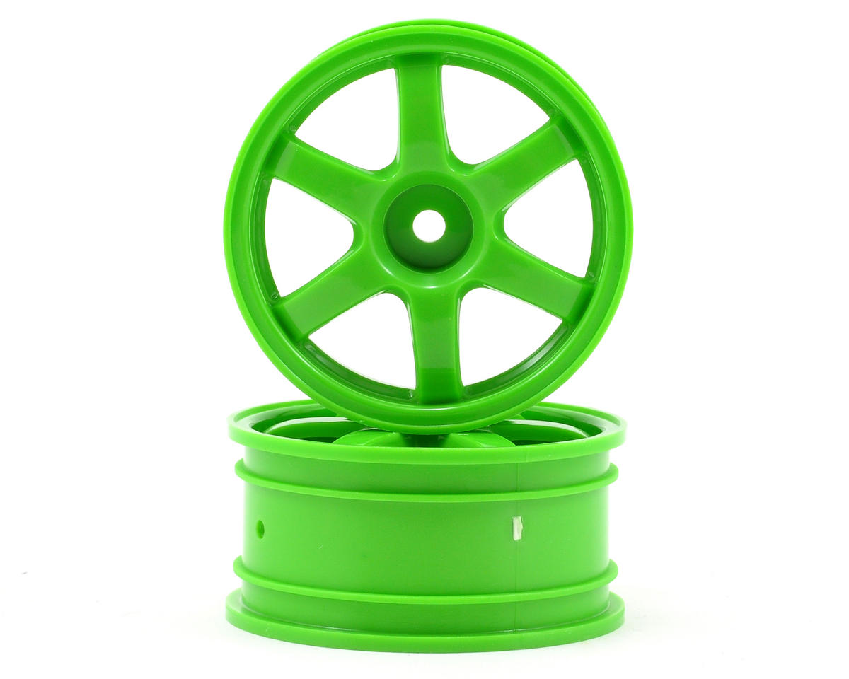 Volk Racing TE37 Green Wheels for 1/16 Mustang/Rally (2) (TRA7374A ...