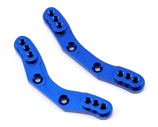 Aluminum Front/Rear Shock Towers Blue for Latrax Rally (TRA7537X)