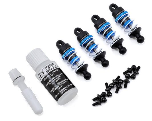 Aluminum Complete Shock Set Blue for Latrax Rally (4) (TRA7560X)