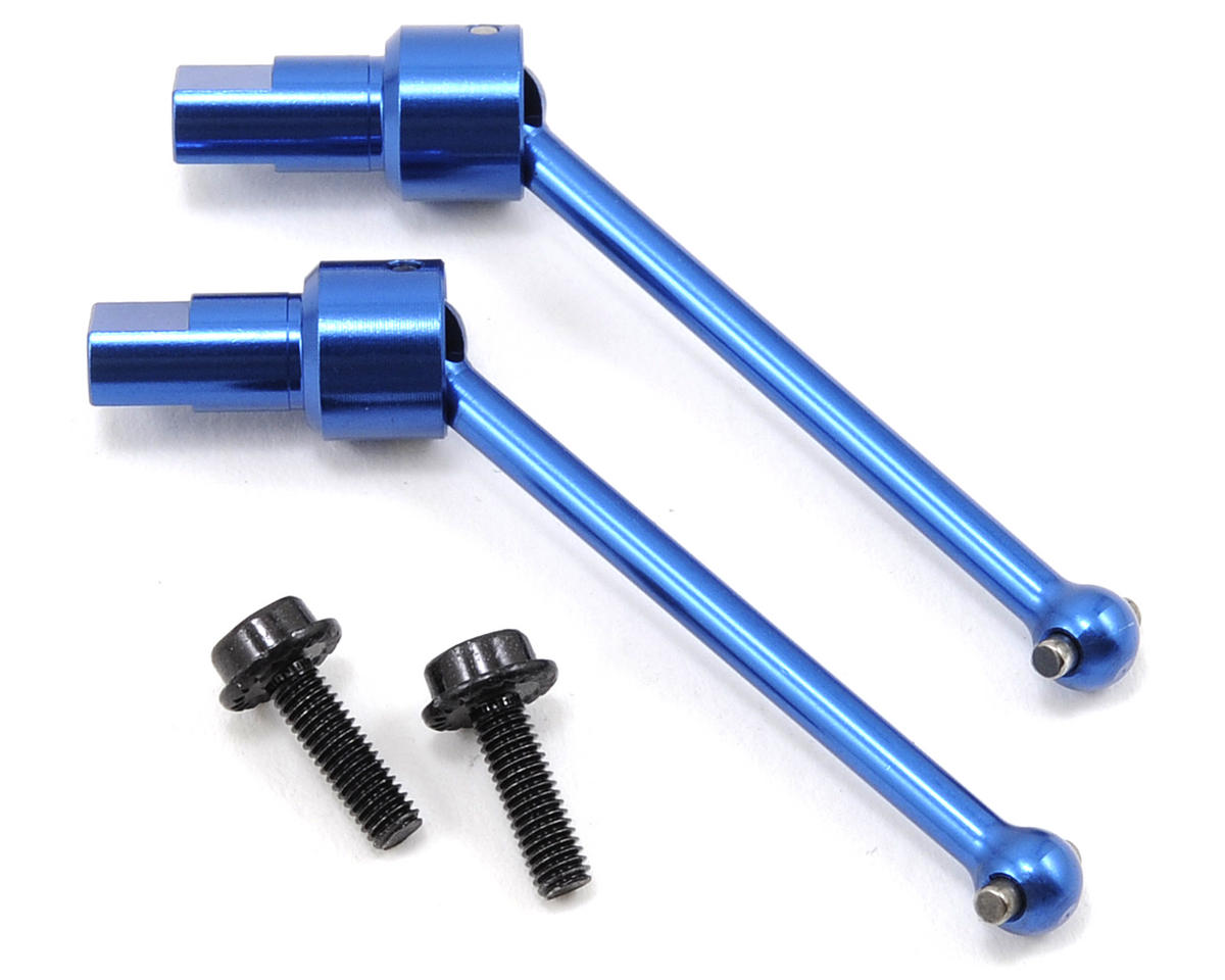 Aluminum Front/Rear Driveshafts Blue for Latrax SST/Teton (2) (TRA7650R)