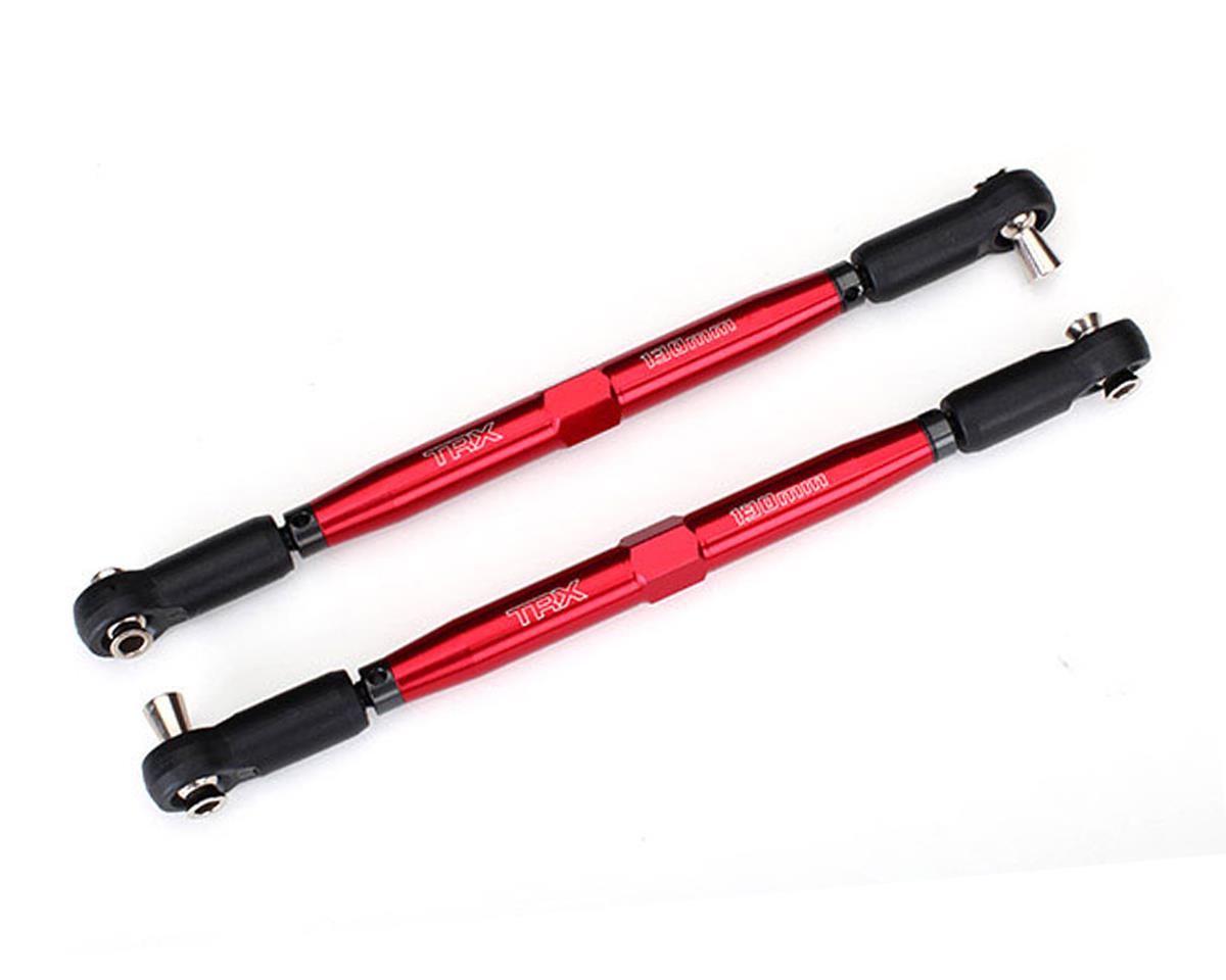 Aluminum Toe Links Red for X-Maxx (2) (TRA7748R)