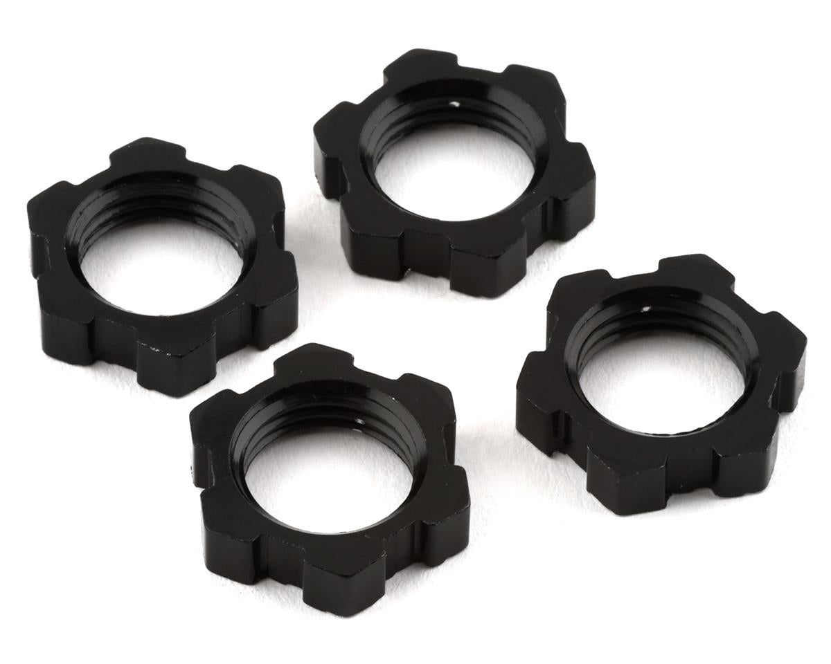 Splined Wheel Nuts Black for E-Revo 2.0/Sledge/X-Maxx/XRT (TRA7758A)