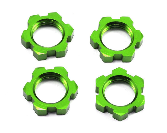 Splined Wheel Nuts Green for E-Revo 2.0/Sledge/X-Maxx (TRA7758G)