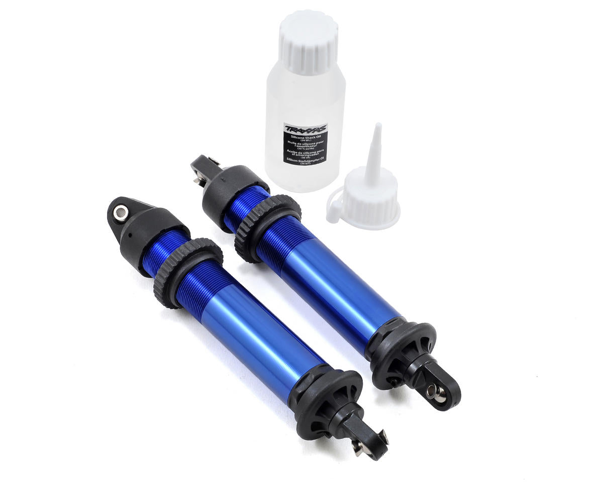 Aluminum GTX Shocks Blue for X-Maxx/XRT (2) (TRA7761)