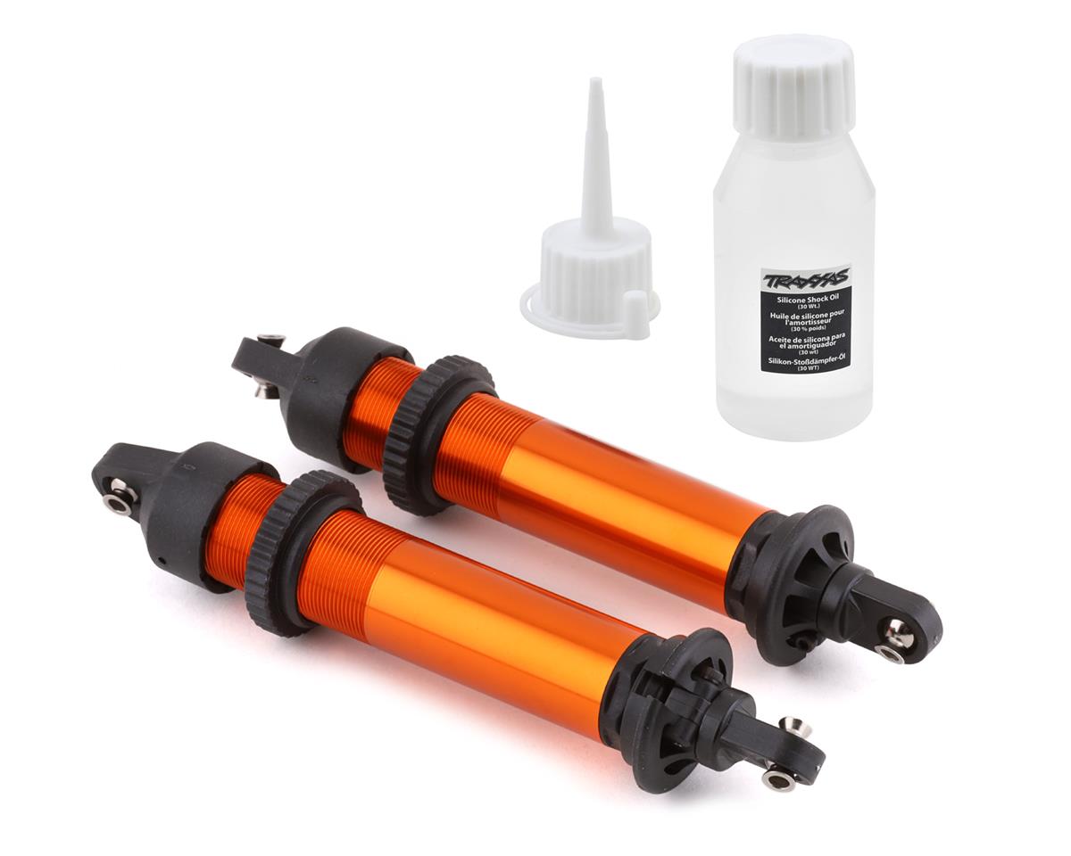 Aluminum GTX Shocks Orange for X-Maxx/XRT (2) (TRA7761T)