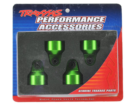Aluminum GTX Shock Caps Green for X-Maxx/XRT (4) (TRA7764G)